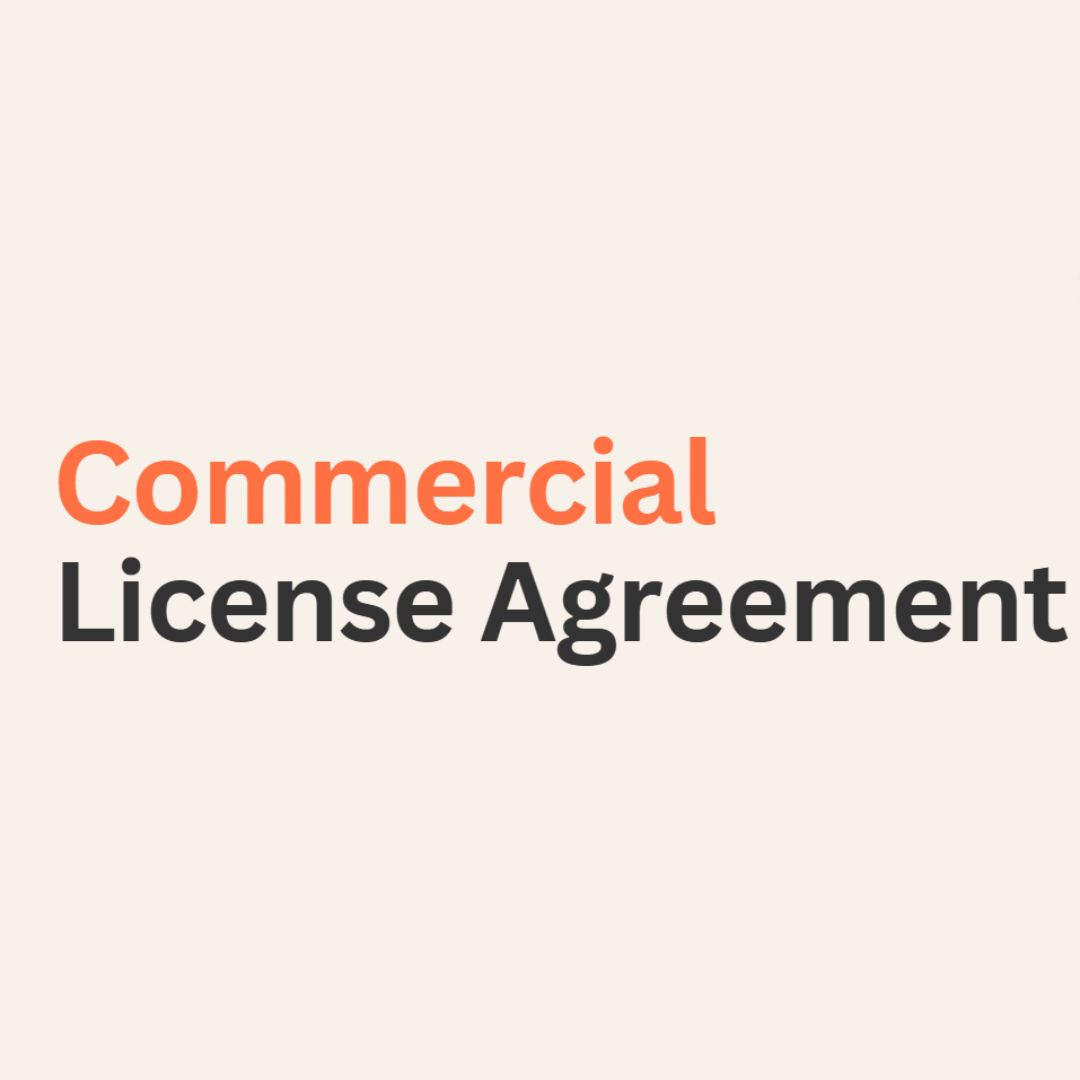 Commercial License Agreement