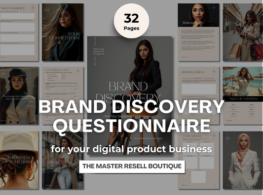 [MRR] Brand Discovery Questionnaire